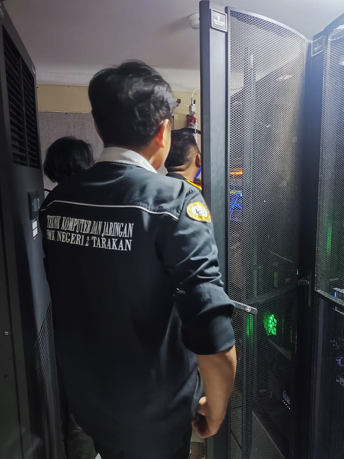 Melakukan Penggantian IP Diruang NOC